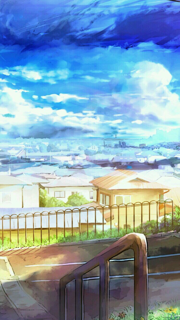 動漫美景，色彩與想象力的夢幻世界