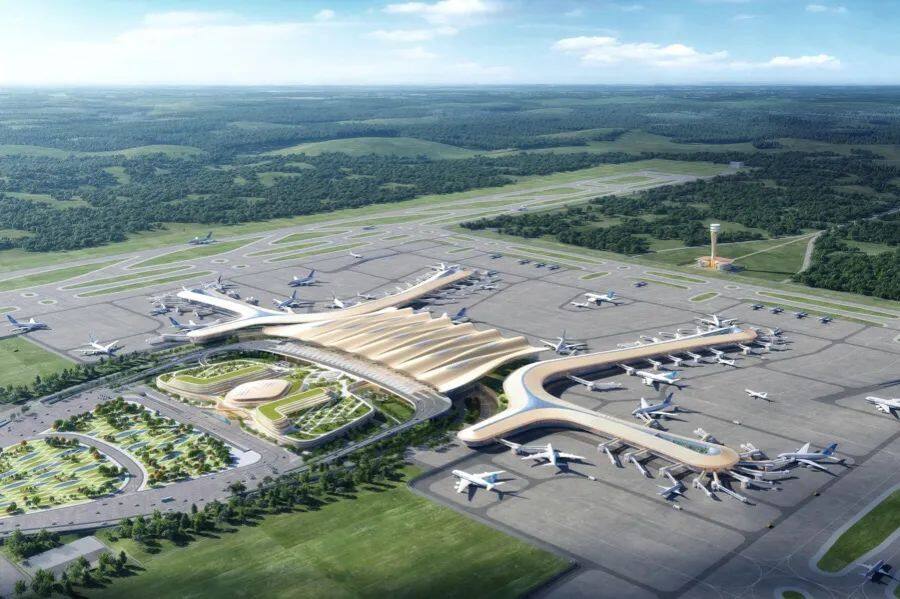 高明機(jī)場最新進(jìn)展，自然美景之旅的新起點(diǎn)