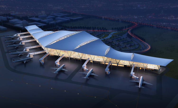 濰坊機場最新圖紙揭曉，塑造航空樞紐的新篇章